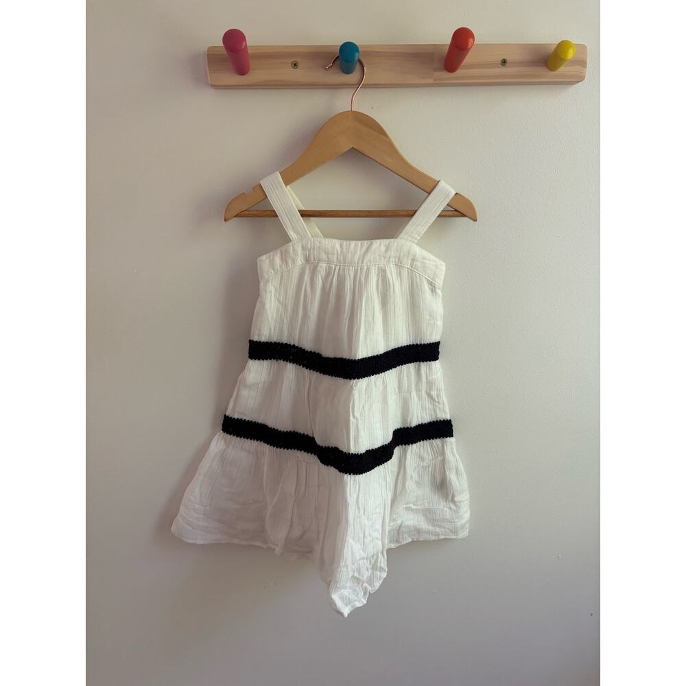 Janie and Jack 100% Cotton Dress White 2T